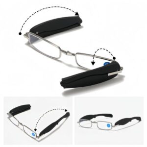 Mini Folding Key Chain Reading Glasses