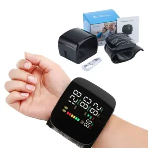Rechargeable LED Display Wrist Blood Pressure Monitor/ BP Machine