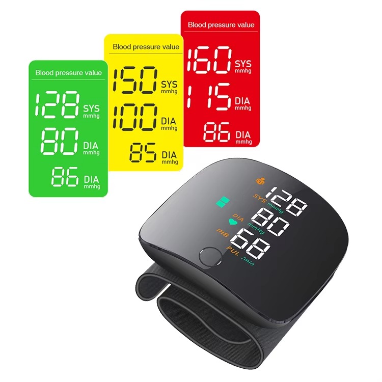 Rechargeable LED Display Wrist Blood Pressure Monitor/ BP Machine - Image 4