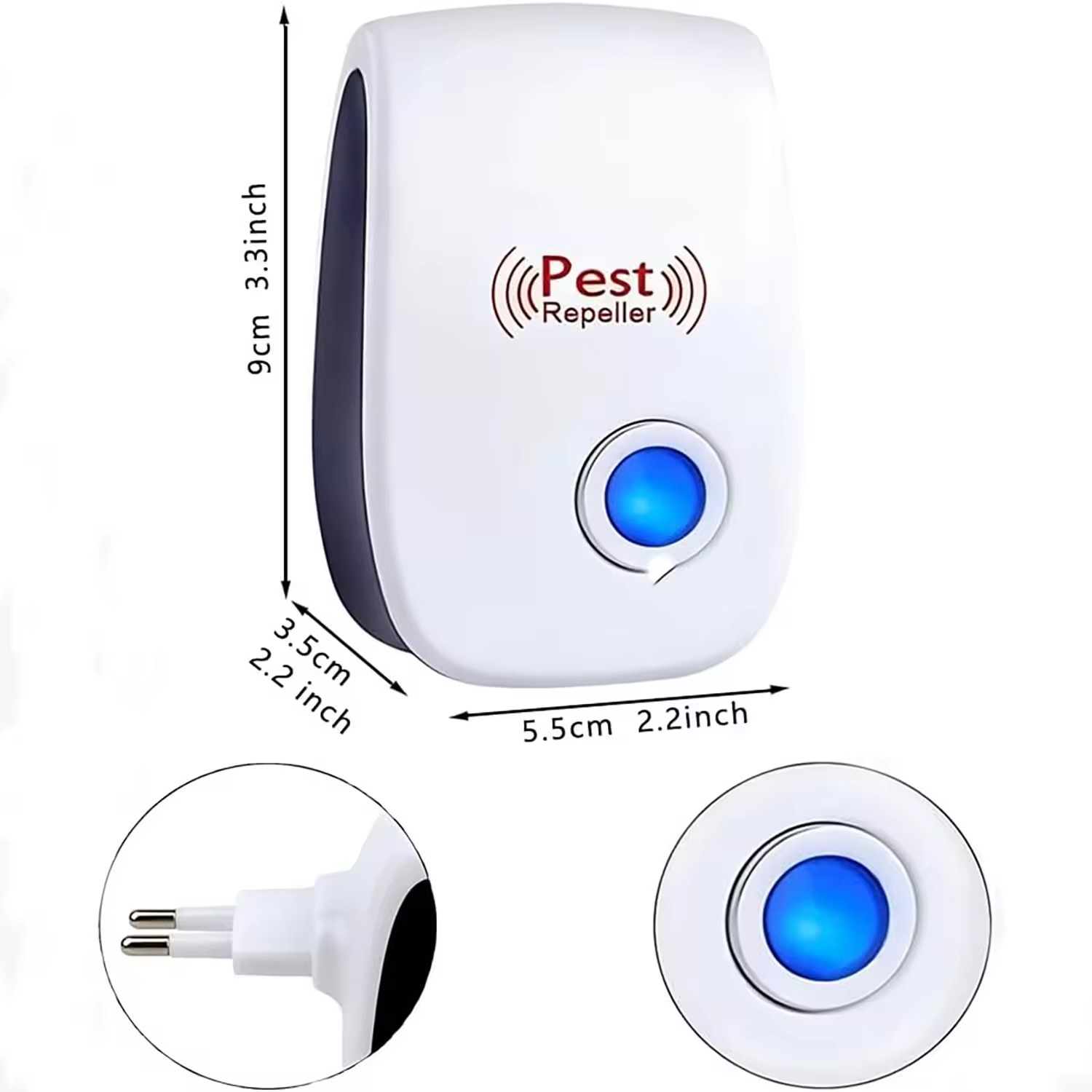 Ultrasonic Pest Repeller Machine – ইঁদুর ও তেলাপোকা তাড়ানোর স্মার্ট সমাধান - Image 5